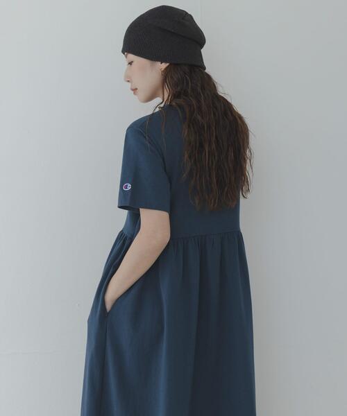 ワンピース 「別注」CHAMPION×Sonny Label　ギャザーワンピースの画像