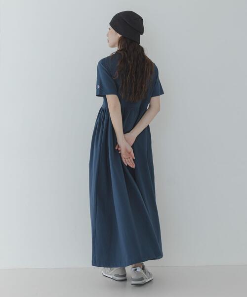 ワンピース 「別注」CHAMPION×Sonny Label　ギャザーワンピースの画像