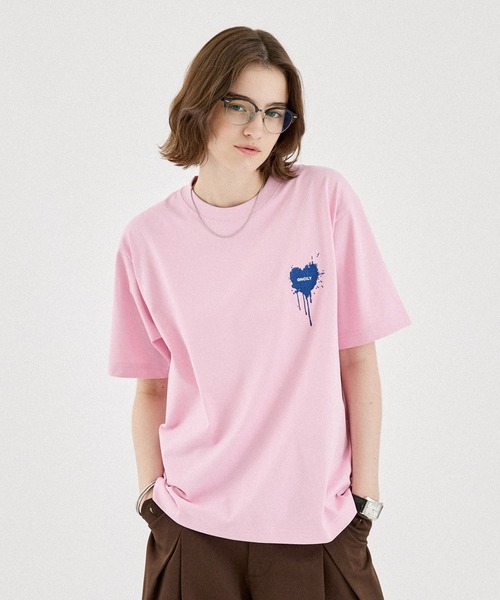 ONCILY（オンシェリー） tシャツ FUNCTION HEART LOGO T-SHIRT