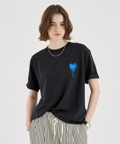 ONCILY（オンシェリー） tシャツ FUNCTION HEART LOGO T-SHIRT