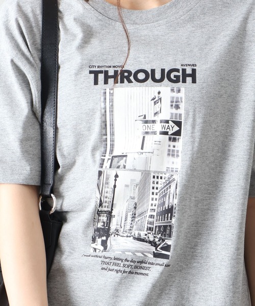 SpRay（スプレイ） tシャツ 半袖 汗染み防止フォト Tシャツ レディース