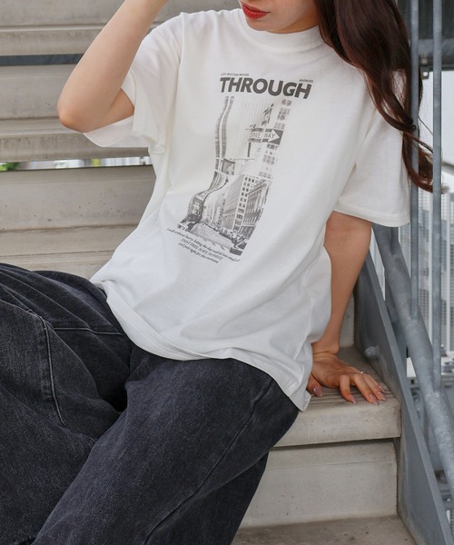SpRay（スプレイ） tシャツ 半袖 汗染み防止フォト Tシャツ レディース