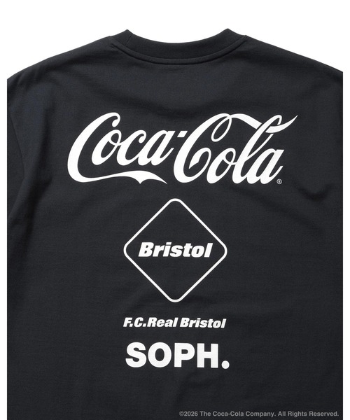 F.C.Real Bristol（エフシーレアルブリストル） tシャツ Coca-Cola