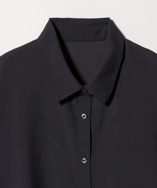 ブラウス シャツ 半袖 「WEB限定」「at ease」スソ レース ブラウス UVカット 通気性 レディース | green label relaxing | 14