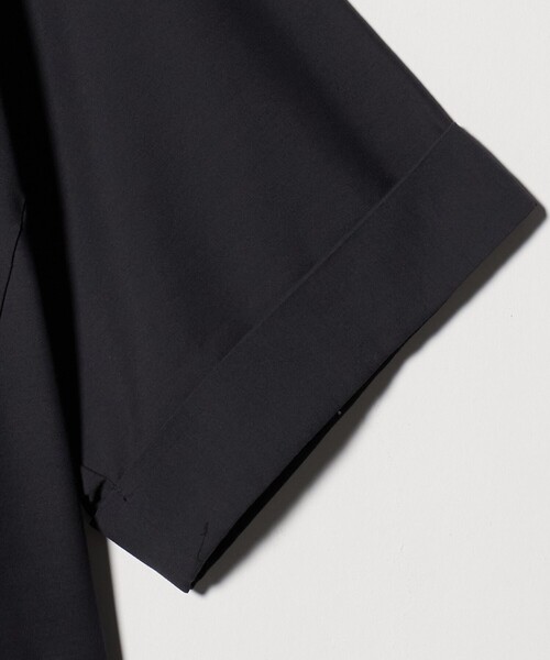 ブラウス シャツ 半袖 「WEB限定」「at ease」スソ レース ブラウス UVカット 通気性 レディース | green label relaxing | 13