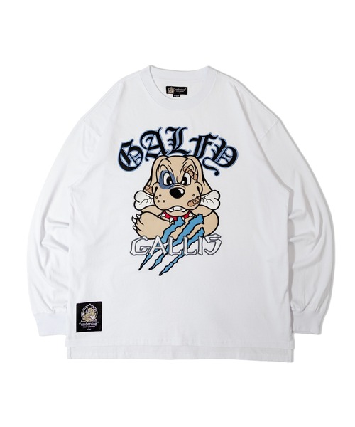 GALFY（ガルフィー） 長袖Tシャツ X-LARGE ホワイト メンズ : ZOZOTOWN
