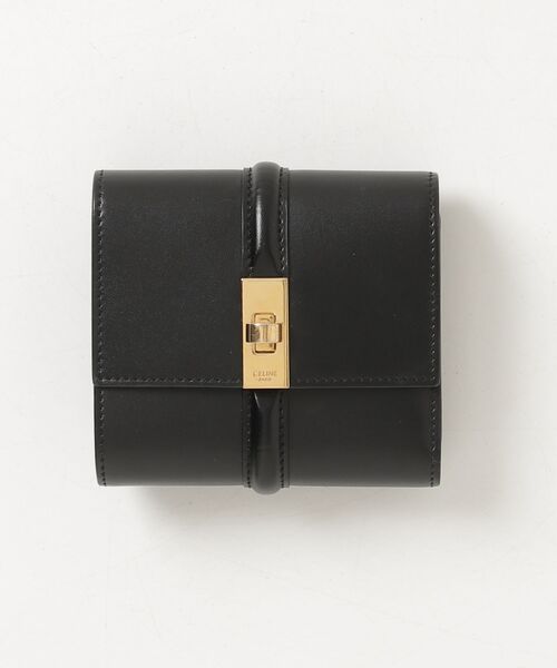CELINE（セリーヌ） スモール トリフォールドウォレット 16 セーズ
