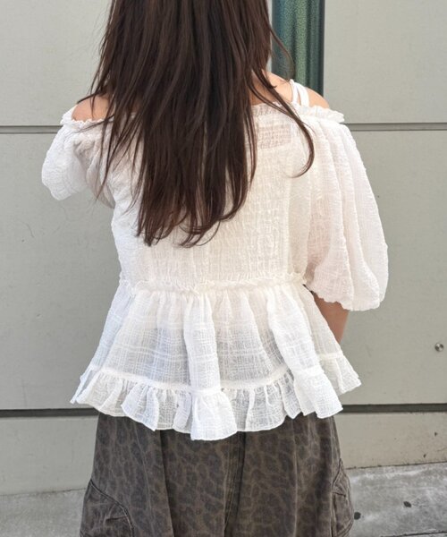 w closet（ダブルクローゼット） ブラウス シャツ 「2WAY/5色展開