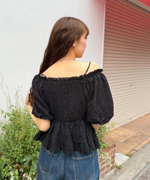w closet（ダブルクローゼット） ブラウス シャツ 「2WAY/5色展開