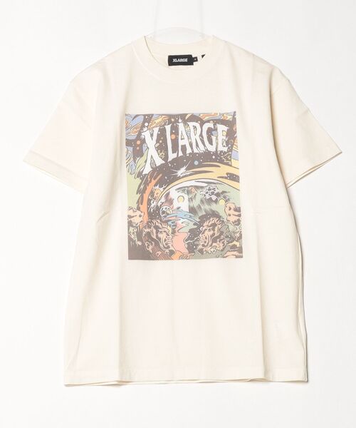 「XLARGE」 半袖Tシャツ L オフホワイト メンズ_画像2