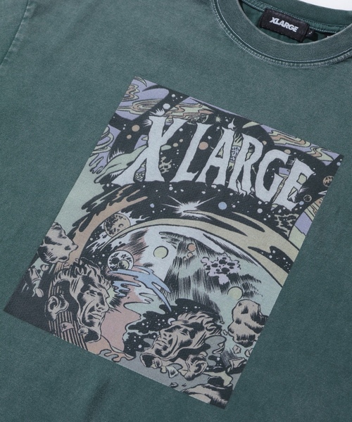 「XLARGE」 半袖Tシャツ L オフホワイト メンズ_画像4