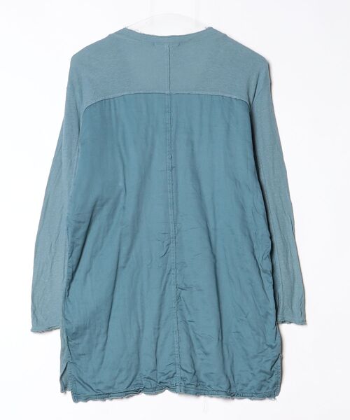 「SHELLAC」 7分袖Tシャツ 48 ブルー メンズ_画像2