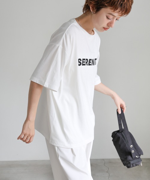 「select MOCA」 半袖Tシャツ FREE ブラック系その他2 レディース_画像4