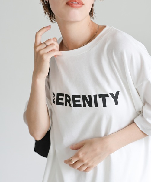 「select MOCA」 半袖Tシャツ FREE ブラック系その他2 レディース_画像5