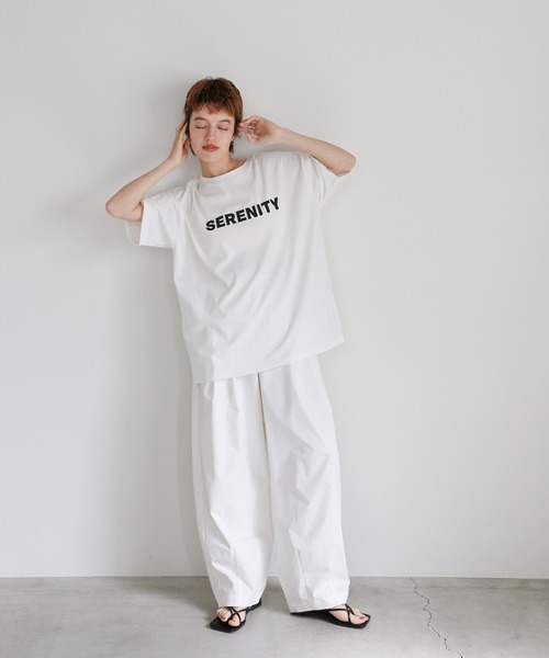 「select MOCA」 半袖Tシャツ FREE ブラック系その他2 レディース_画像9