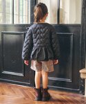 コート アウター 「洗える」ハートキルトペプラ...の詳細画像2
