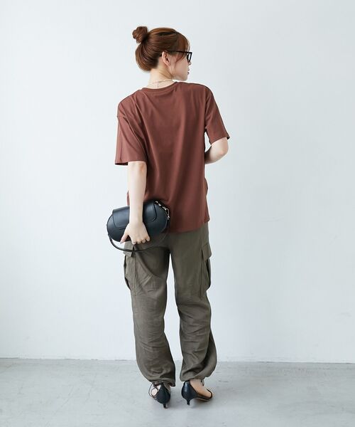 「le.coeur blanc」 カーゴパンツ 36 カーキオリーブ レディース_画像9