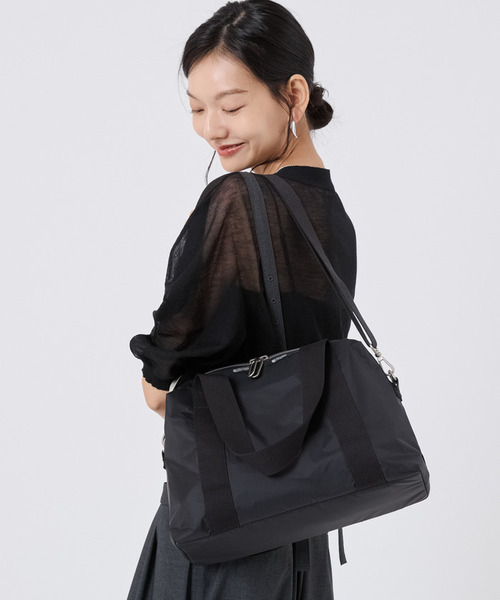 LeSportsac トートバッグ ブラック 新品未使用 LeSportsac（レスポートサック） トートバッグ ESSENTIAL E/W BOWLER