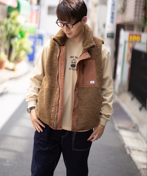 gym master（ジムマスター） ベスト ジレ リバーシブルマウンテン 