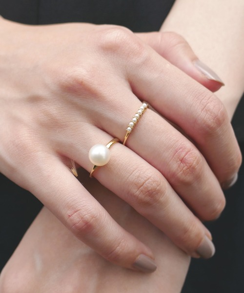 little emblem（リトルエンブレム） 指輪 リング アコヤパールリング