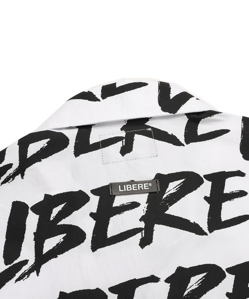 LIBERE シャツ リベーレ / FULL LOGO SHIRT フルロゴシャツ 総柄