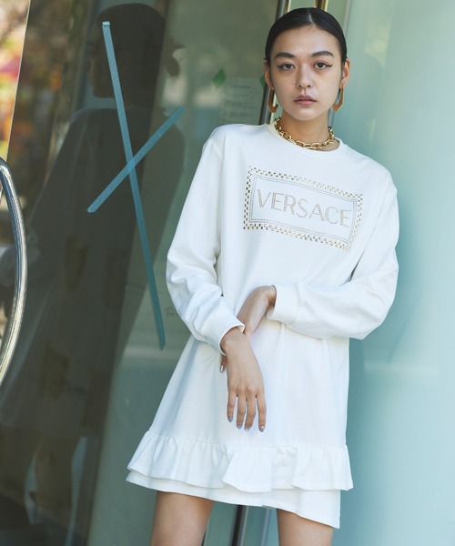 ワンピース Versace Kids ロゴフリルワンピース Zozotown Paypayモール店 通販 Paypayモール