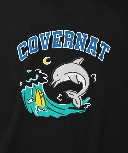 COVERNAT tシャツ 「COVERNAT」SURFING DOLPHIN TEE / カバー