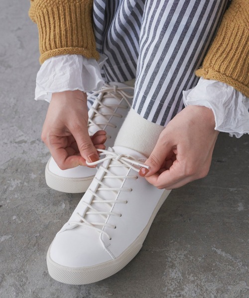 Libra Cue（リブラ キュー） スニーカー モノトーンローカット