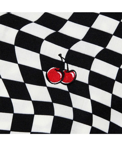 ブラウス シャツ KIRSH TONE ON TONE CHERRY CHECK PATTERN SHIRT KH/キルシーチェリーチェックパターン半 ブラウス シャツ KIRSH TONE ON CHERRY CHECK PATTERN SHIRT KH