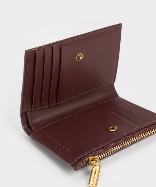 国内配送★Charles&Keith★ジェマ キルトカードホルダー 国内配送☆Charles&Keith☆ジェマ キルトカードホルダー