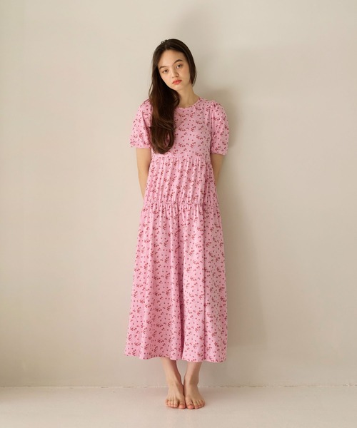Tina:jojun ワンピース Special Price SALE 刺繍入り ボリュームワンピース TINA：JOJUN