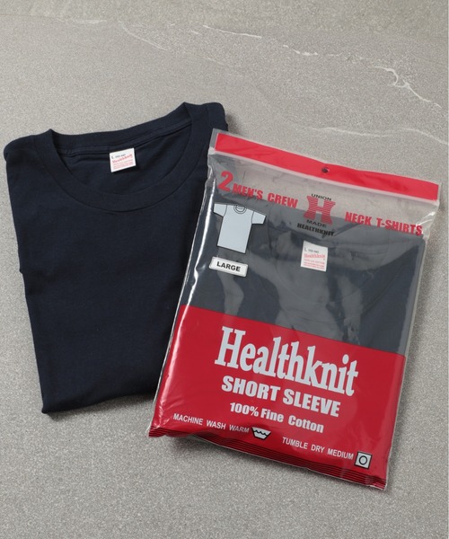 Healthknit（ヘルスニット） tシャツ 「Healthknit」2-2201 2枚セット