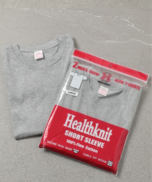Healthknit（ヘルスニット） tシャツ 「Healthknit」2-2201 2枚セット