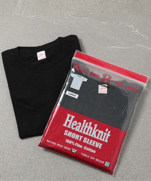 Healthknit（ヘルスニット） tシャツ 「Healthknit」2-2201 2枚セット