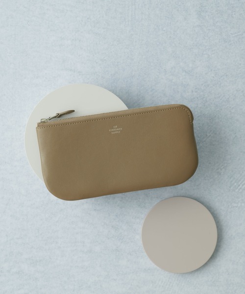 お値下！スタンダードサプライ PAL オーバルジップウォレットS スレートカーキ お値下！スタンダードサプライ PAL オーバルジップウォレットS