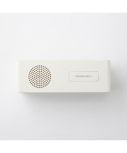 無印良品（MUJI） 時計 デジタル電波時計（大音量アラーム機能付