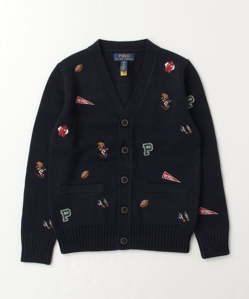 ポロラルフローレン ベアカーディガン 120 6 POLO RALPH LAUREN ポロラルフローレン カーディガン CABLE-KNIT