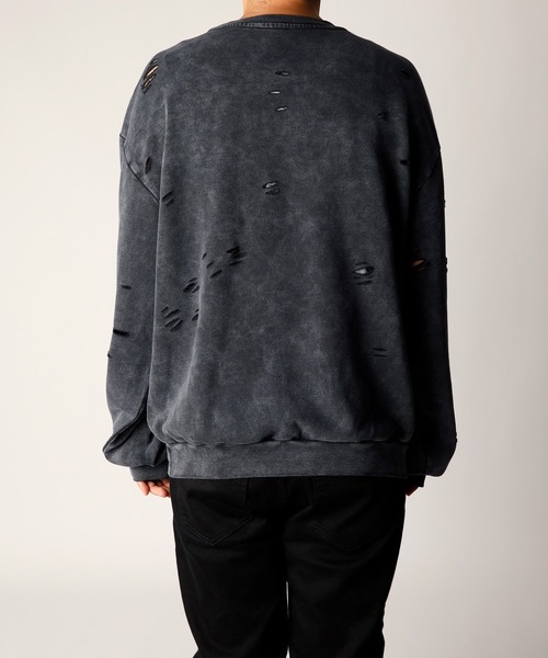 INASTUDIOS ZOO トレーナー スウェット 「INASTUDIOS SELECT」硫化染