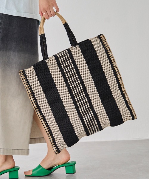 LAVEANGE（ラビアンジェ） トートバッグ TARANGO JUTE TOTE BAG
