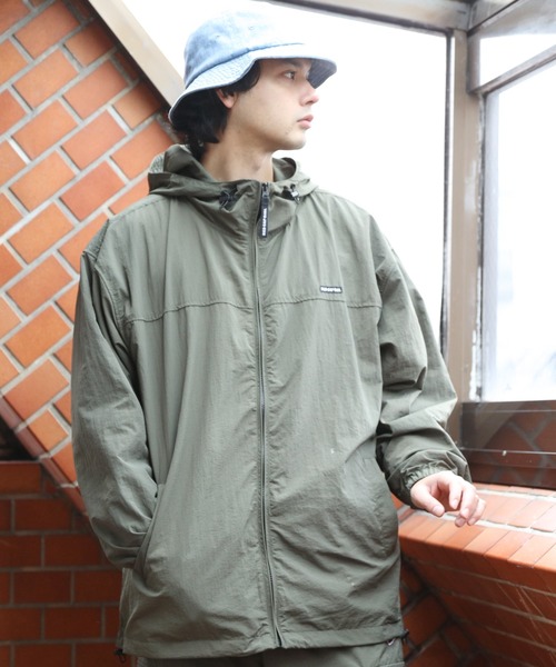 RED CAP GIRL ブルゾン アウター バックプリントフード付ジャケット