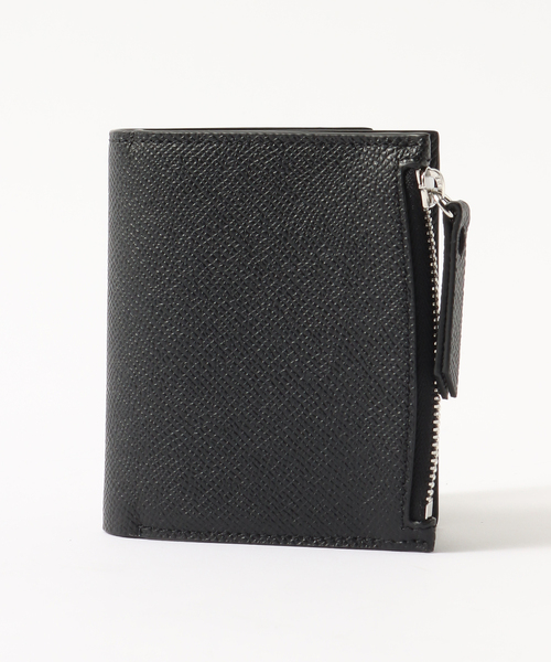 Four Stitches Compact Wallet/財布/ブラック/ミニ財布/三つ折り 楽天市場】三つ折り財布 メンズ 財布 サメ革 ミニ財布