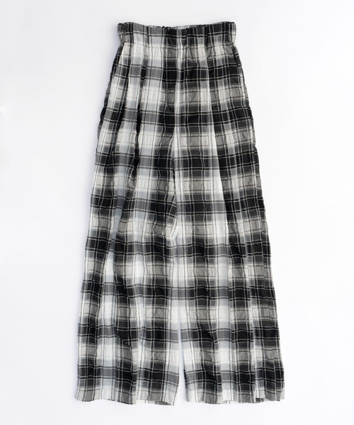 パンツ Checked Tack Easy Pants/チェックタックイージーパンツ  