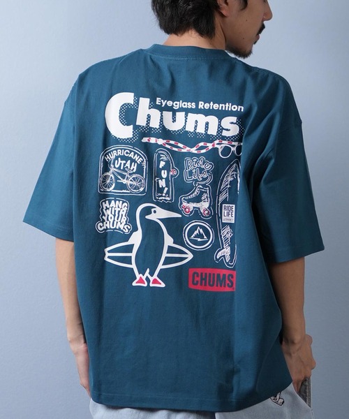 CHUMS tシャツ 「ムラサキスポーツ限定」CHUMS/チャムス 半袖T