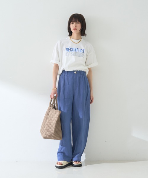 イフクラージュ　リネン　パンツ イフクラージュ リネン パンツ