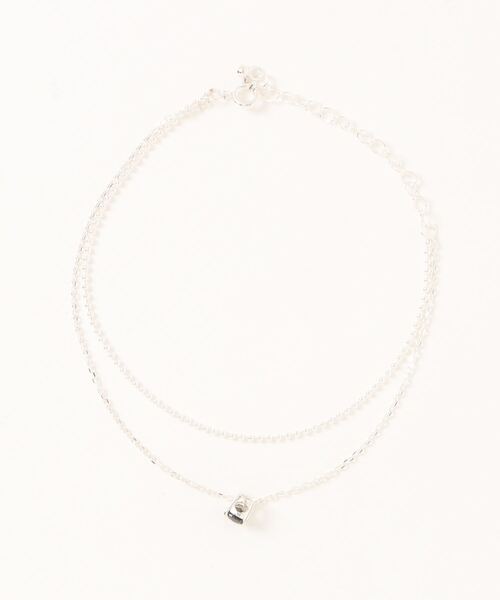 アンクレット シルバー925 2連アンクレット レディース メンズ