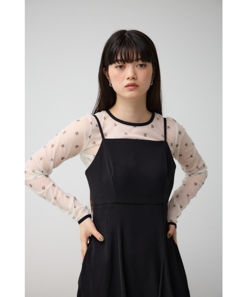 AZUL BY MOUSSY（アズールバイマウジー） ワンピース カップ付きキャミ