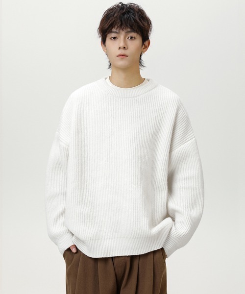 Ressaca（レサーカ） セーター ニット オーバーサイズクルーネック