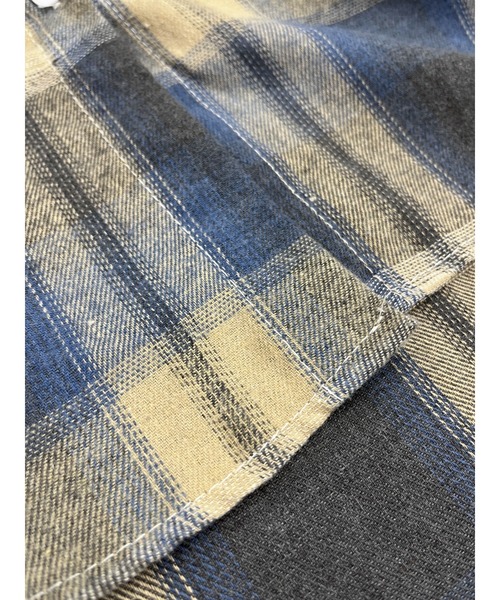 ブラウス シャツ シアーチェックシャツ レディース : ZOZOTOWN
