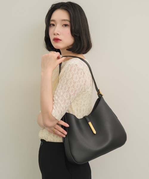 NEUNA ショルダーバッグ バッグ 「ポーチ付き！」ラウンドトート