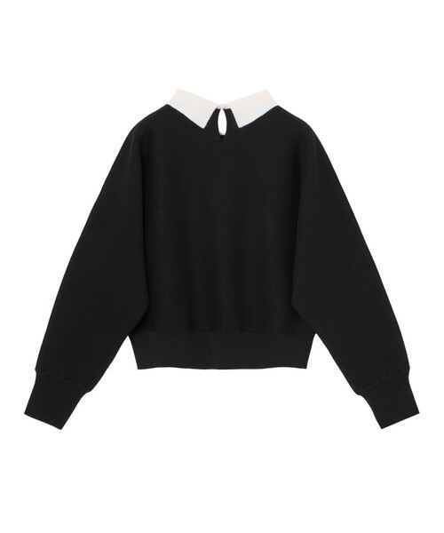 ANAYI（アナイ） ニット セーター 衿付きドルマン プルオーバー